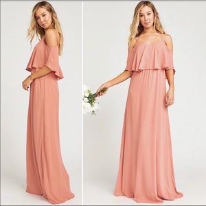 Show me your mumu caitlin maxi pink formal dress